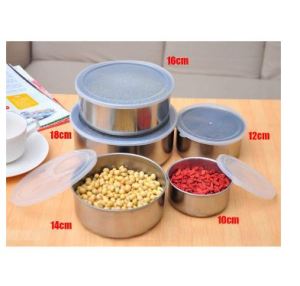 Rantang Susun Warna Warni Wadah Sup 4 In 1 Rantang Beranak Freshpot Lunch Box Tempat Makan Motif