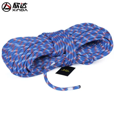 เชือกปีนเขา Static Rope หนา 10.5 mm รับแรง 25kN Xinda แบบยาว ดขาย 10-50 เมตร