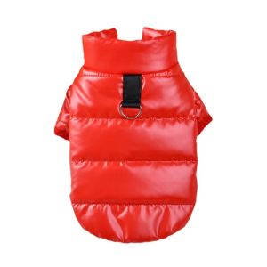 PETPARADIS Thicken Winter Dog Clothes Windproof Bright Color Puppy Jacket Clothing Casual Two-leg Pet Coat Outfits Pet Supplies
