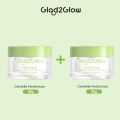 [55g] Glad2Glow Centella Allantoin Soothing Gel Moisturizer 55g Glad2Glow Moisturizer g2g Krim Wajah Pelembab Wajah Centella Moisturizer Acne Facial Cream Day Cream Night Cream Cream Malam Cream Siang Cream Wajah. 