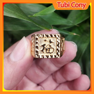 Nhẫn Nam Chạm Chữ Phước Mang Phong Thủy Làm Ăn