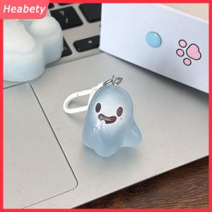 Heabety Halloween Sáng Ma Móc Chìa Khóa Phim Hoạt Hình Thạch Búp Bê Điện Thoại Mặt Dây Chuyền Tai Nghe Trường Hợp Quyến Rũ Túi Trang Trí Nội Thất Vòng Chìa Khóa Xe