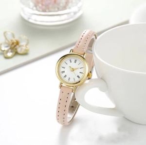 Jam Tangan Casual Korean Fashion Wanita Strap PU Yuexiu