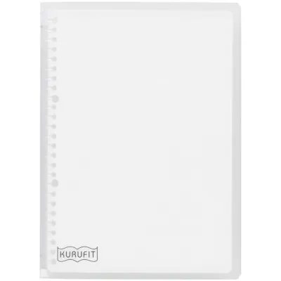 Maruman B5/A5 Binder Kurufit Blue / Black / Light Pink/ Light Blue / Clear