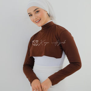Koyu Hijab Manset Iner Combinasi Lula (Tangan dan Leher)