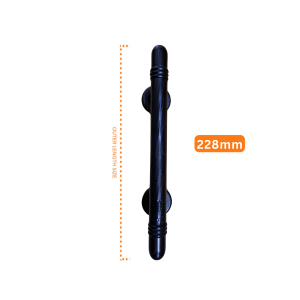 Brass Nickel Black Door Handle Solid Cabinet Pull 8 inches