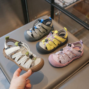 Summer Baby Girls Boys Sandals Children Barefoot Beach Sandals Non Slip Soft Sole Kids Casual Sneakers Outdoor Student Shoes2026