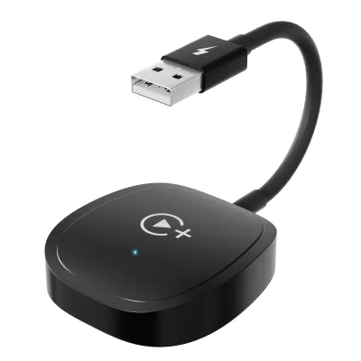 FEINODI Wireless CarPlay & Android Auto Adapter Plug and Play USB Dongle Convert Wired to Wireless Support Netflix/YouTube