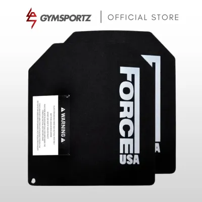 Force USA 9kg Curved Weight Vest Plate (Pair of 4.5kg)