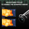 Mileseey Thermal Monocular Night Vision TNV30 25 มม. 384x288 (50 Hz) การถ่ายภาพความร้อน Monocular Night Vision สำหรับการล่าสัตว์, จอแสดงผล OLED พร้อมซูมดิจิตอล 8 เท่า. 