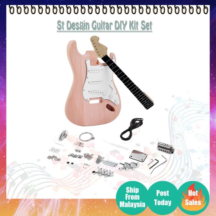 St Desgin DIY Electric guitar Kit Set Stratocaster ST Desgin DIY Tool Kit | Lazada