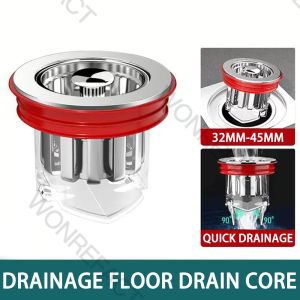 Floor Drain Core Universal Anti-insect Backflow Preventer No Smell Bathroom Toilet Sewer blocking Drainage Filter HDB BTO