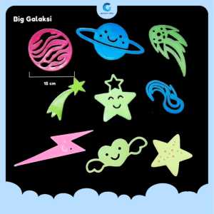 Glow In The Dark Sticker Dinding Jumbo