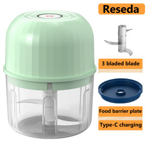 Mini Electric Food Chopper Multifunctional Tool For Baby Food And Meat Fillings Powerful Motor Blends Meat Vegetables And Spices Into Fine Paste Perfect For Homemade Dumplings Meatballs And Baby Puree Chop Garlic And Onion Without Tears Sharp Stainless