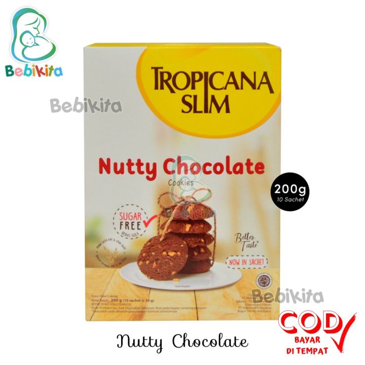 Tropicana Slim Cookies 100gr / 200gr Snack Camilan Diet dan Penderita ...