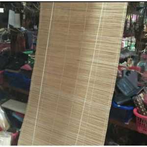 Tirai Bambu Gulung /Tirai Lidi Bambu Gulung UK 50X100