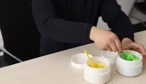 Impression Injector- Ear mold Impression Taking for Hearing Aid Dispensers IEM DIY (Blue)