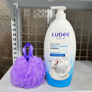 Sữa tắm dưỡng sáng da Ludee Care 1000ml - Hương sữa dê