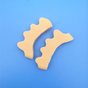 DIDI 2Pcs=1Pair Toes Separator Suitable Bunion Corrector Material Soft Gel Straightener Spacers Stretchers Care Tool