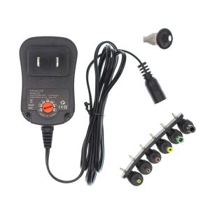 12W Adjustable Power Supply Charger Adapter US Plug DC 3V / 4.5V / 5V / 6V 7.5V / 9V 12V