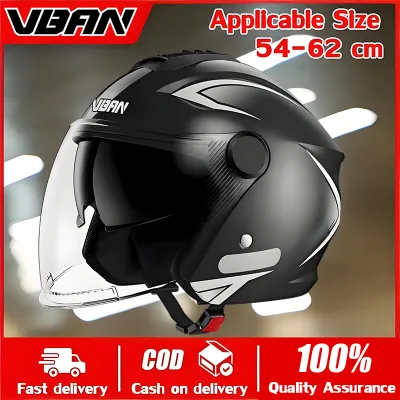🔥With ICC Certification🔥Motorcycle Helmet Motorcycle Half Face Helmet Helmet Full Face For Men And Women Double Glazed Lenses Removable Inner Lining Full Face Helmet Helmet Sale Low Price