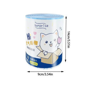 100pcs Disposable Garbage Bags Thickened Automatic Closing Trash Bag Disposable Plastic Bag