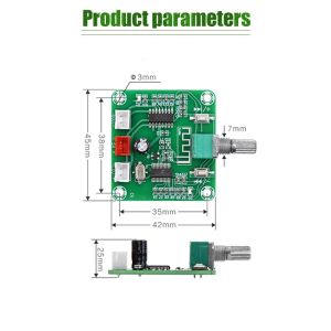 XH-A158 Bluetooth 5.0 Digital Small Power Amplifier PAM 8403 Board Speaker