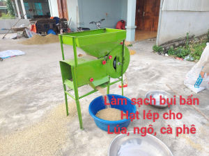 Máy quạt lúa rê thóc chạy điện 220v miễn phí vận chuyển liên hệ SENCOMART