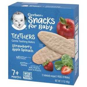 (HSD 2026) Bánh Ăn Dặm Gerber Mỹ Cho Bé 8m+ 42g