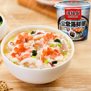 Cháo đông khô 4 vị ăn liền cao cấp thơm ngon cháo đầy đủ dinh dưỡng của hải sản thịt trứng bò gà... cho cả nhà lựa chọn