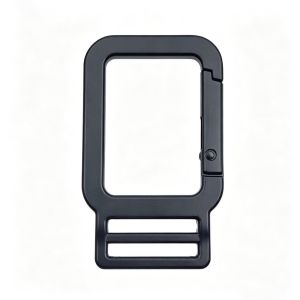 SPARAK Zinc Alloy Mountaineering Buckle 3 Colors Universal Spring Buckle High Quality 39.865.5mm Stroller Hooks Carabiner Clips for Travelers