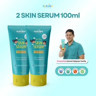(Glowby) Lotion pencerah kulit bayi dan anak 2pcs Skin Serum