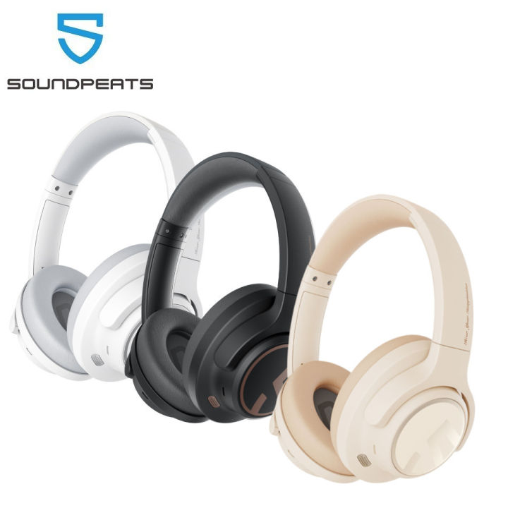 SoundPEATS Space Bluetooth 5.3 Headphones Hybrid Active Noise ...