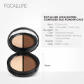 FOCALLURE Highlighter & Contour Powder Palette 3 Warnas. 
