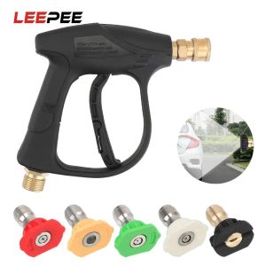 Car Wash High Pressure Water Gun Washer Soap Foam Spray Sprayer Nozzles Quick Release Car Accessories High Pressure Cleaner