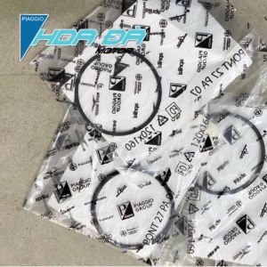 Bộ Xéc măng (1°+2°+3° Cava) và Pitton (Piston) Cao cấp Piaggio Vespa 2v/2vie 3v/3viget Máy 150cc - Cos 0 và Cos 1