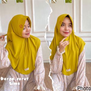 Kerudung Hijab Trend Bergo serut daily hijab jersey instant