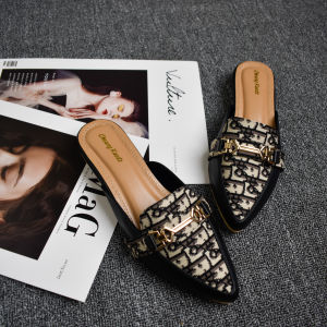 Sandal Mules Slop Wanita dengan Variasi Sendal MONICA