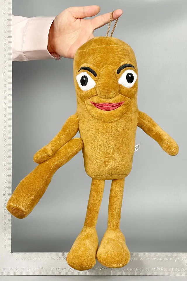 Peluche Brainrot Italian 'Tung Tung Tung Sahur' - Jouet Doux 25 Cm, Inspiré Du Jeu Vidéo, Pour Enfants Et Collectionneurs