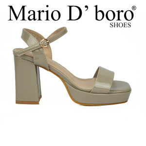Mario D Boro Womens Heeled Sandals Lw 23286 Black/Taupe C18 C51 C61 C65 C76