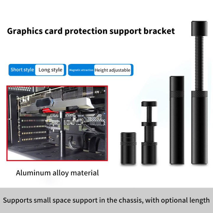 For Vc-15 16plus Gx-30plus Graphics Card Gpu Brace Vertical Telescopic 