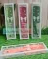SOUVENIR PERNIKAHAN 50PCS SISIR MINI KEMAS MIKA sovenir murah sofenir unik bermanfaat / hadiah pengantin / ultah / khitanan / hajatan. 