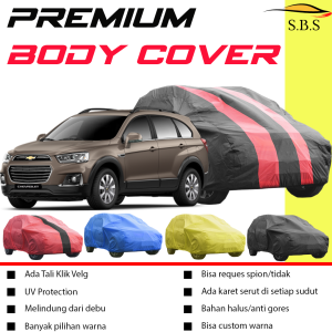 PREMIUM Body Cover Mobil CAPTIVA Sarung Mobil Captiva chevrolet captiva chevrolet trax chevrolet aveo chevrolet lova chevrolet spin innova lama innova barong innova zenix innova reborn innova venturer