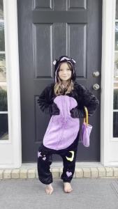 GIFTINBOX Halloween Cat Costume for Girls Kids Black Cat Animal Onesie