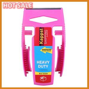 🔥🔥🔥dingdaocunz 1 Set Transparent Tape Cutter Heavy Duty Packaging Tape With Dispenser For Shipping Clear Packing And Moving Supplies