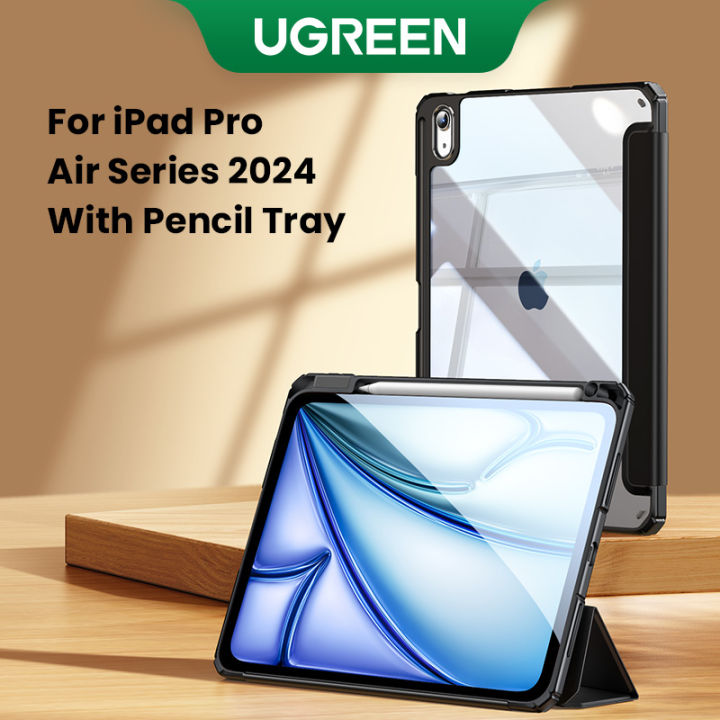 UGREEN iPad Pro iPad Air Protective Case with Clasp Pencil Holder