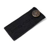 Jean Extenders Elastic Buttons Adjustable Clothes Fastener Trousers Pants Jeans Waist Belt Extension Snap Buckle