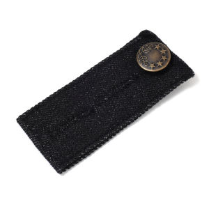Jean Extenders Elastic Buttons Adjustable Clothes Fastener Trousers Pants Jeans Waist Belt Extension Snap Buckle