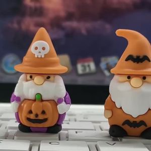 Đồ trang trí ma dạ quang Halloween vật trang trí nhỏ sáng tạo để bàn mô hình maphát sáng phụ kiện tiểu cảnh.