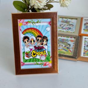 The Gift 4R Photo Frame / Bingkai Foto Kayu / Gambar Album / Selamat Hari Guru Hadiah / Happy Teachers day